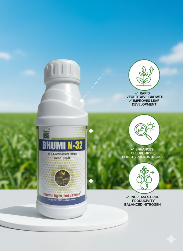 भूमि एन-32 (यूरिया अमोनियम नाइट्रेट लिक्विड) एन-32%