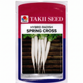Hybrid Radish Spring Cross F1 Seeds | High Yield White Radish Variety