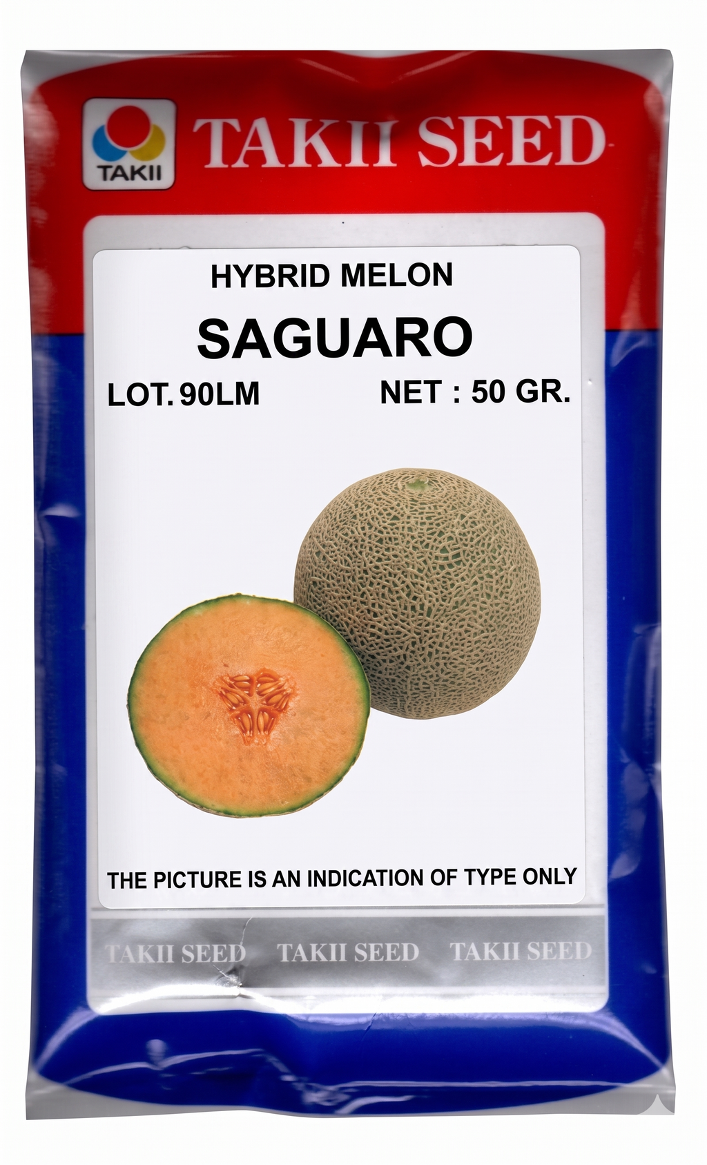 Hybrid Musk Melon Saguaro F1 Seeds | High Yield Muskmelon Variety