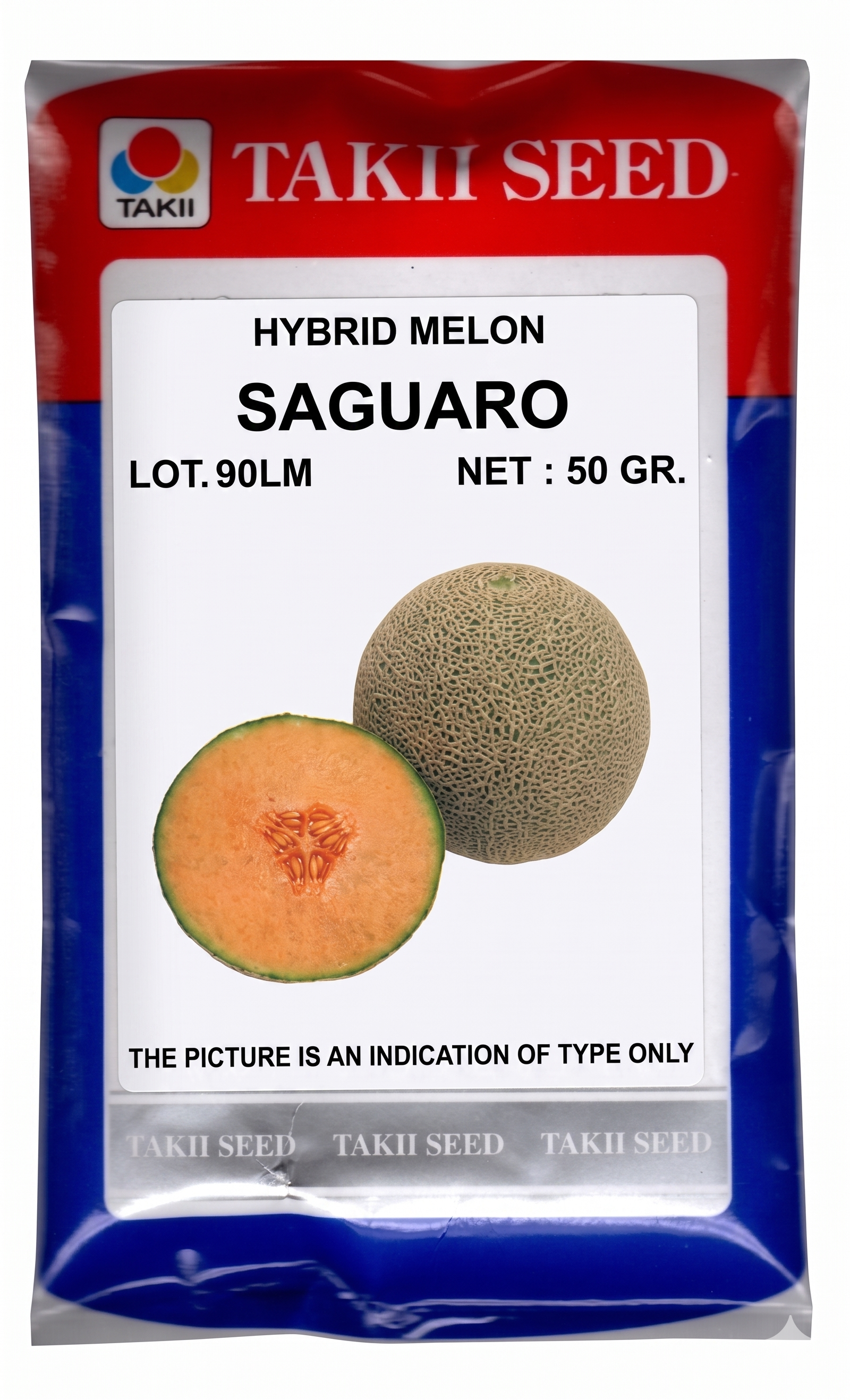 Hybrid Musk Melon Saguaro F1 Seeds | High Yield Muskmelon Variety