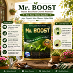 Mr. Boost- Best fertilizer for Garden | Your Gardens Best Friend | Plant Growth Booster for Home Gardening