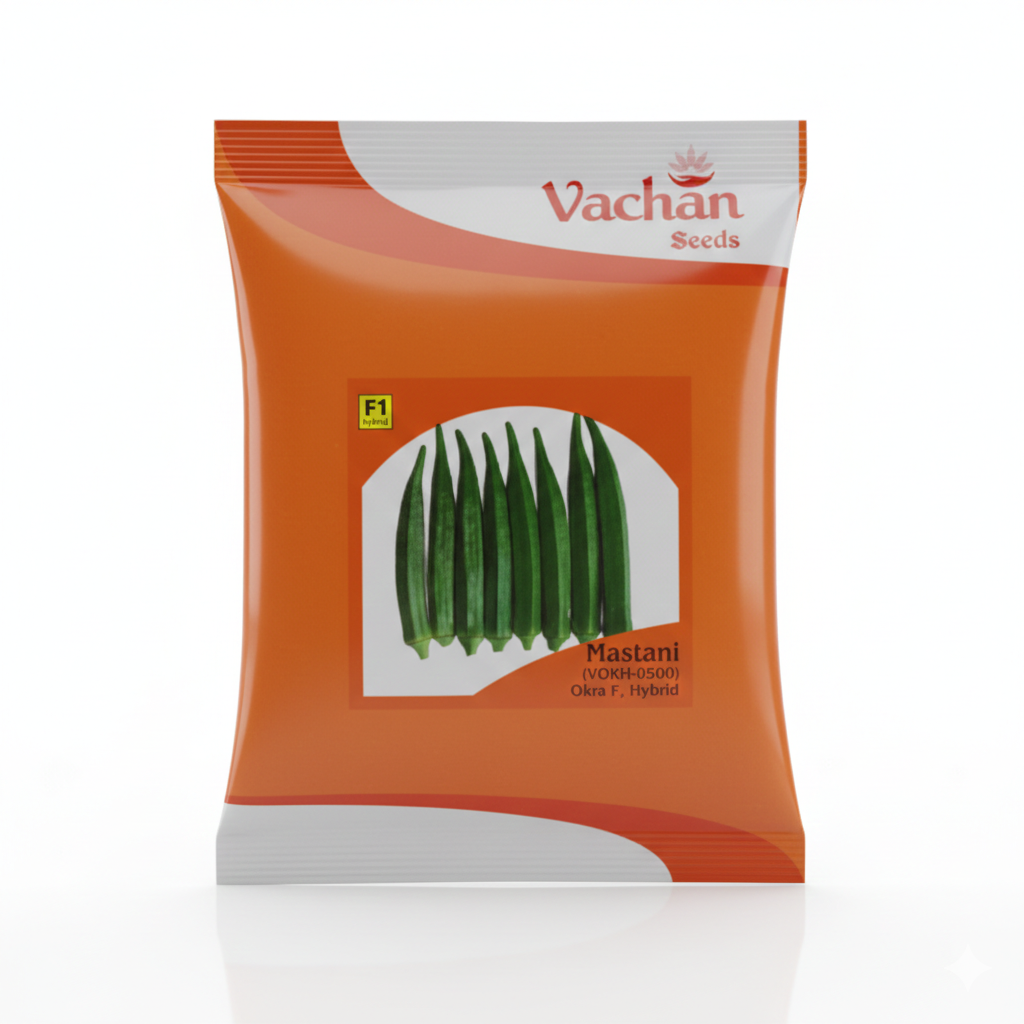 Mastani F1 Okra Hybrid | Home Gardening Seeds