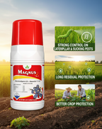 मैग्नस (क्लोरेंट्रानिलिप्रोले 4.3% + एबामेक्टिन 1.7% एससी)