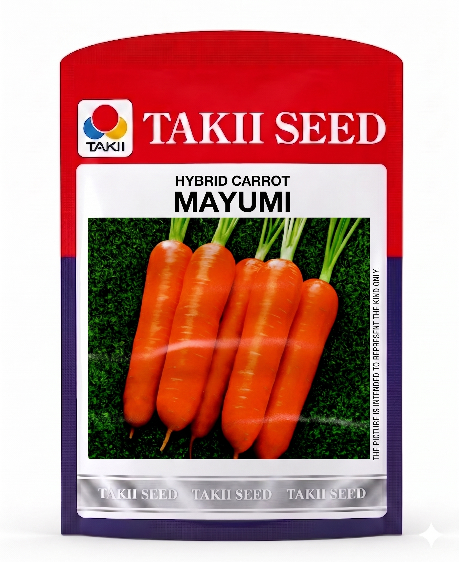 Hybrid Carrot Mayumi F1 Seeds | High Yield Orange Carrot Variety